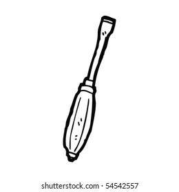 screwdriver drawing