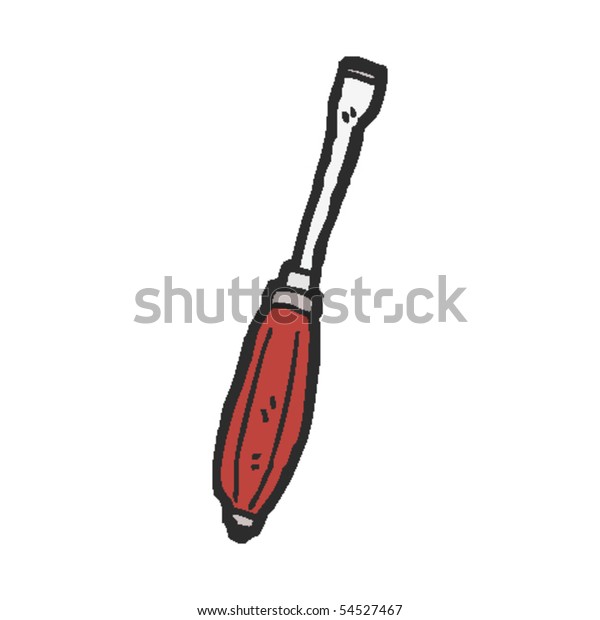 Screwdriver Drawing Stock Vector (Royalty Free) 54527467