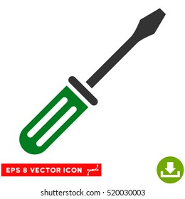 Screwdriver Eps Vector Icon Illustration Style Stock Vector (Royalty ...