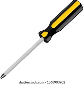 Screwdriver Handle Tool Vector Illustration