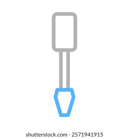 Screwdriver icon. Concept of repair, maintenance, and construction.