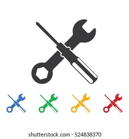 screwdriver icon. Construction icons universal set for web and mobile