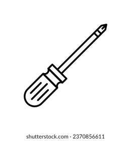 Screwdriver icon design, illustration design