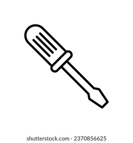 Screwdriver icon design, illustration design