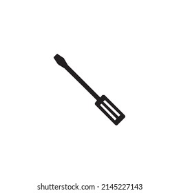 Screwdriver icon design template isolated vector illustration industry f