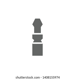 Screwdriver icon. Element of materia flat tools icon