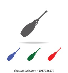 Screwdriver icon. Elements of construction tools multi colored icons. Premium quality graphic design icon. Simple icon for websites, web design, mobile app, info graphics on white background