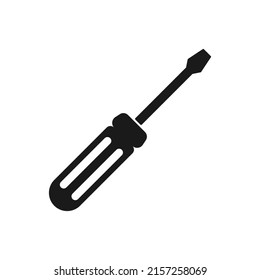 Screwdriver icon. Equipment or Settings icon. Vector illustration.