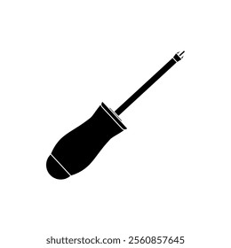 Screwdriver icon flat style isolated. Vector