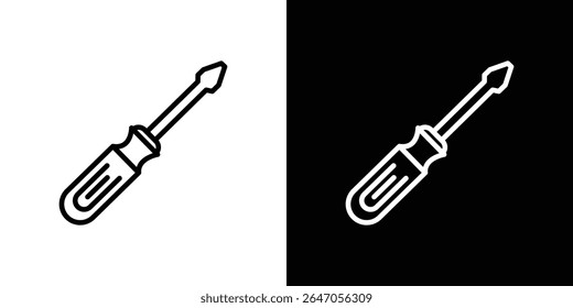 Screwdriver icon. Graphic Design vector icon. Ui Ux Icons