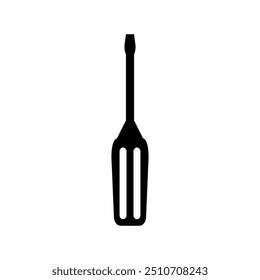 Screwdriver icon illustrated on background