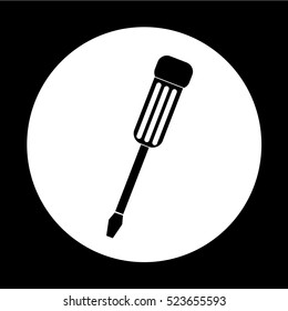 screwdriver icon illustration design