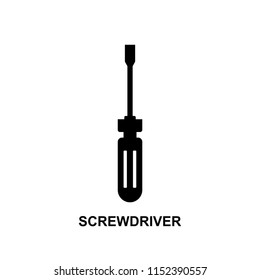 Screwdriver icon illustration isolated vector sign symbol