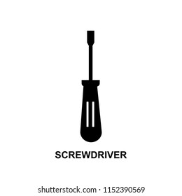 Screwdriver icon illustration isolated vector sign symbol