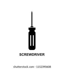 Screwdriver icon illustration isolated vector sign symbol