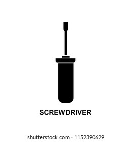 Screwdriver icon illustration isolated vector sign symbol