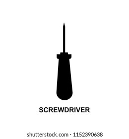 Screwdriver icon illustration isolated vector sign symbol