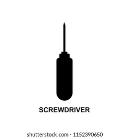 Screwdriver icon illustration isolated vector sign symbol