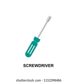 Screwdriver icon illustration isolated vector sign symbol