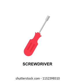 Screwdriver icon illustration isolated vector sign symbol
