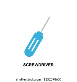 Screwdriver icon illustration isolated vector sign symbol