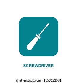 Screwdriver icon illustration isolated vector sign symbol