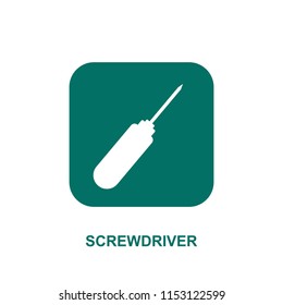 Screwdriver icon illustration isolated vector sign symbol
