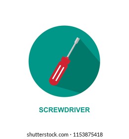 Screwdriver icon illustration isolated vector sign symbo