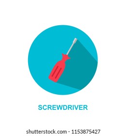 Screwdriver icon illustration isolated vector sign symbo