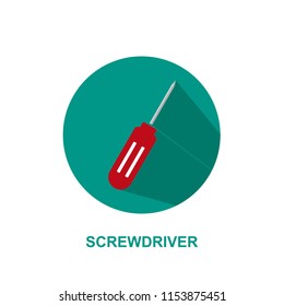 Screwdriver icon illustration isolated vector sign symbo