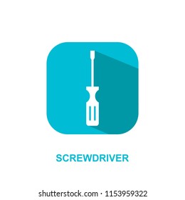 Screwdriver icon illustration isolated vector sign symbol