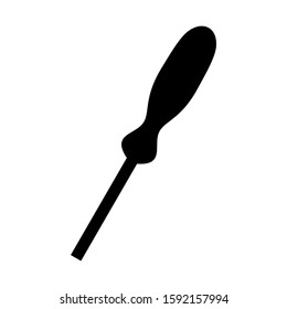 screwdriver icon isolated sign symbol vector illustration - high quality black style vector icons
