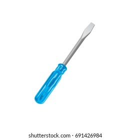 Screwdriver icon isolated vector illustration on white transparent background