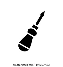 screwdriver icon or logo isolated sign symbol vector illustration - high quality black style vector icons
