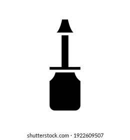 screwdriver icon or logo isolated sign symbol vector illustration - high quality black style vector icons
