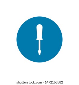 screwdriver icon. One of set web icons