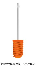 Screwdriver icon. Repair Tool design. vector graphic