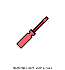 Screwdriver icon set illustration. tools sign and symbol