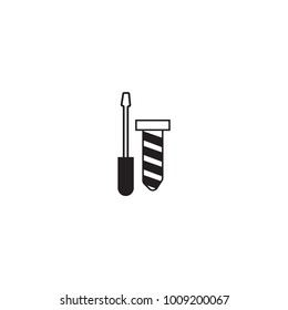 screwdriver icon. sign design