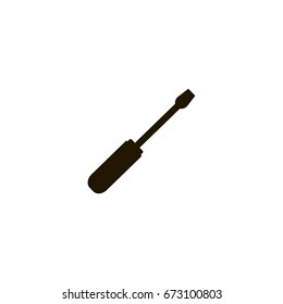 screwdriver icon. sign design