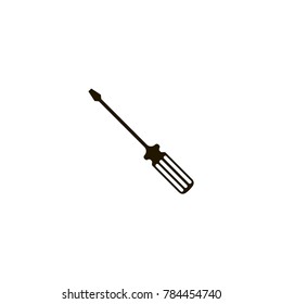 screwdriver icon. sign design