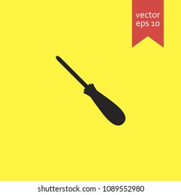 screwdriver. screwdriver icon. sign design. Vector EPS 10