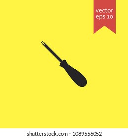 screwdriver. screwdriver icon. sign design. Vector EPS 10