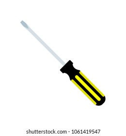 Screwdriver icon, silhouette
