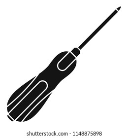 Screwdriver icon. Simple illustration of screwdriver vector icon for web design isolated on white background
