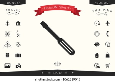 Screwdriver icon symbol