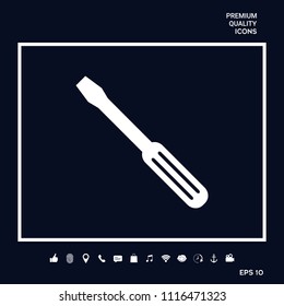 Screwdriver icon symbol