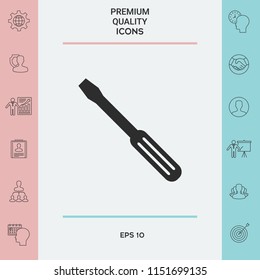 Screwdriver icon symbol