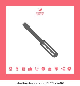 Screwdriver icon symbol