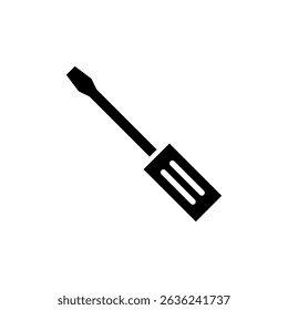 Screwdriver icon symbol for apps and websites. tools sign and symbol